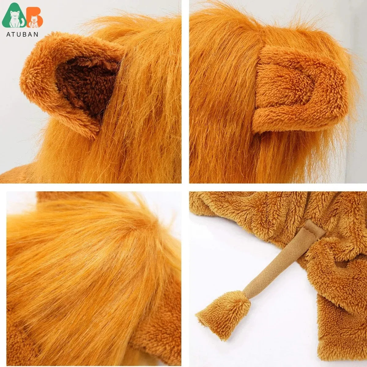 Funny  Dog Lion Costume