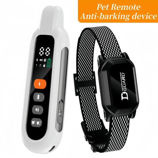 3300FT Electric Dog Training Collar - Remote Control Waterproof With Shock Vibration Anti-barking