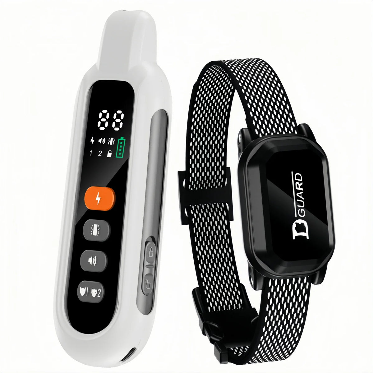 3300FT Electric Dog Training Collar - Remote Control Waterproof With Shock Vibration Anti-barking