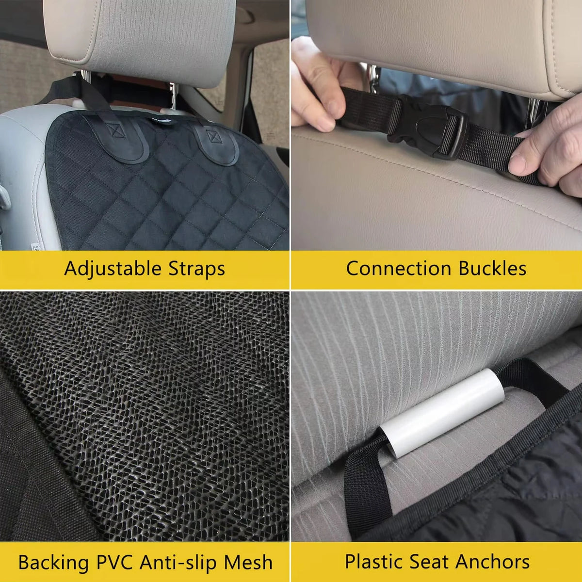 Front Seat Dog Accessories Cover 100% Waterproof